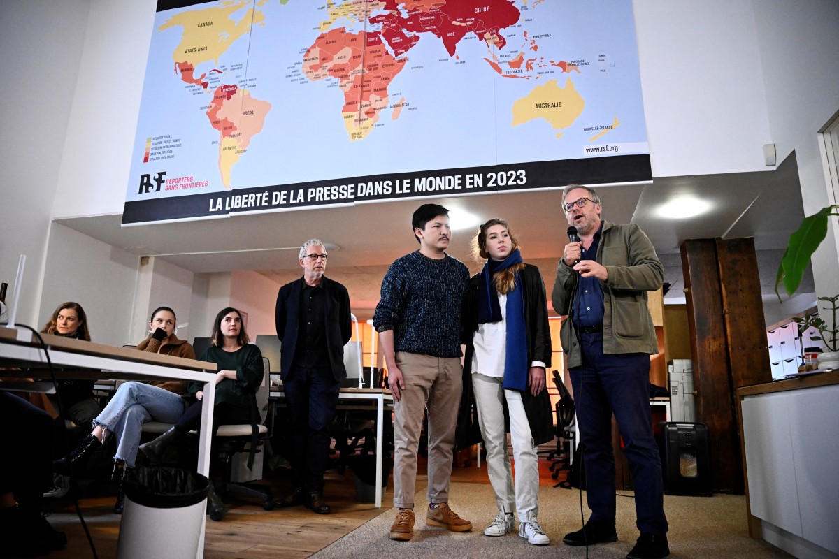 RSF: baisse du nombre de journalistes tués en 2023, malgré l'hécatombe au Proche-Orient