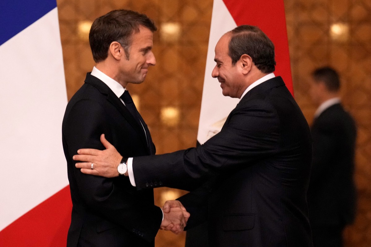 Egypte: Macron félicite Sissi pour sa réélection