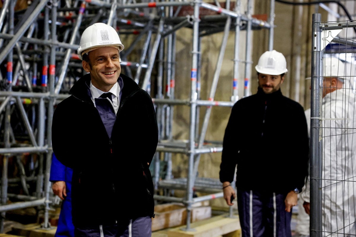Notre-Dame de Paris: Macron salue des délais de reconstruction «tenus» et invitera le pape