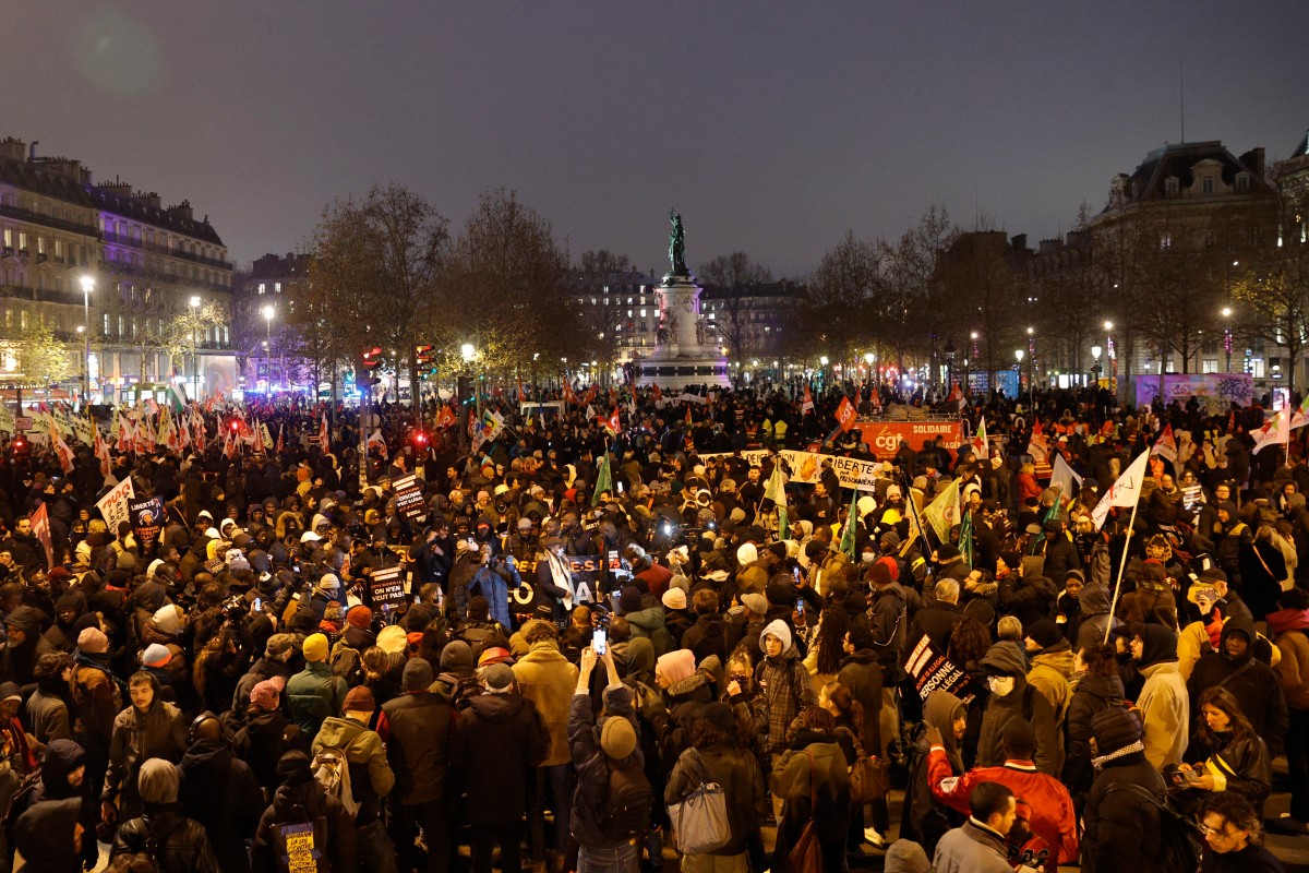 Loi immigration: Des milliers de manifestants «en résistance»