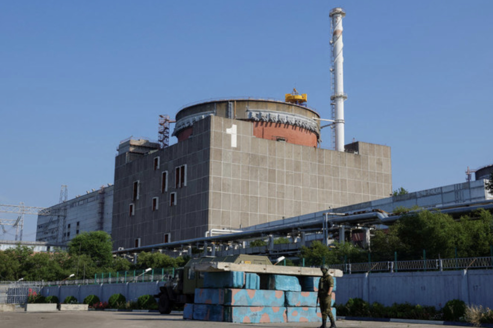 L'Ukraine dit qu'une coupure de courant nocturne a créé un risque «d’accident» à la centrale nucléaire de Zaporijjia