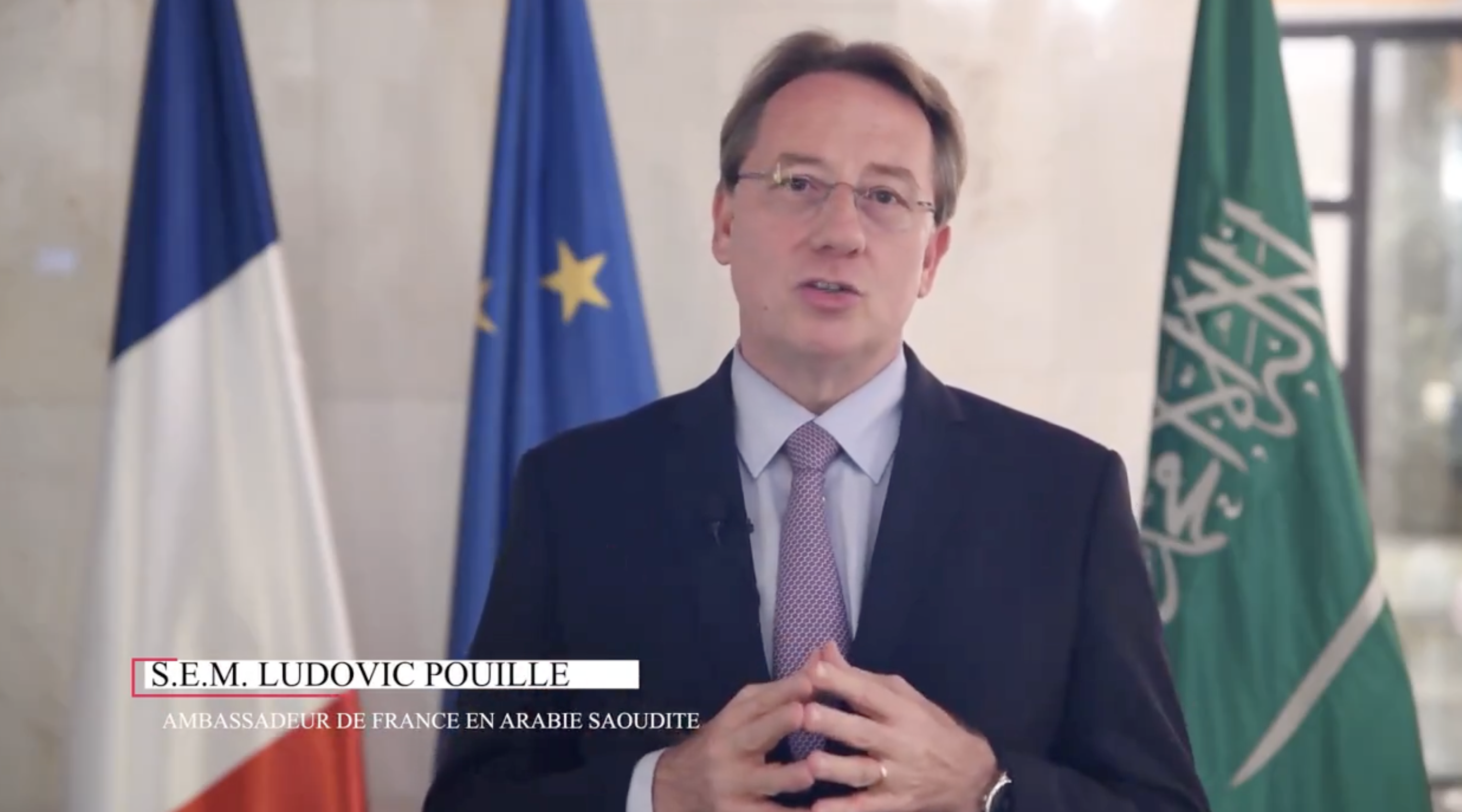 Ludovic Pouille félicite les saoudiens pour avoir décroché l'organisation de l'Exposition universelle 2030