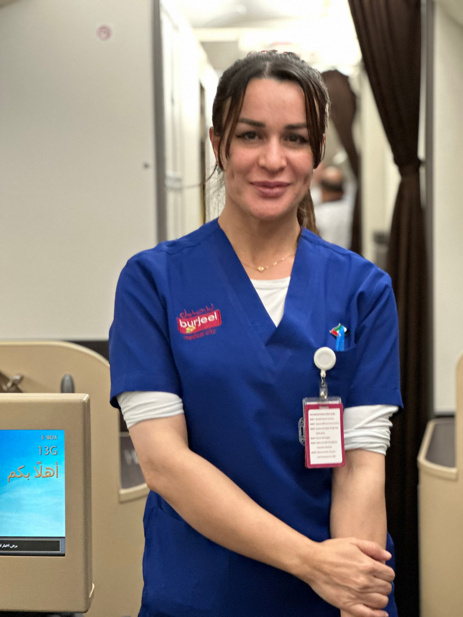 Sabreen Tawalbeh, qui faisait partie de l’équipe médicale lors de la guerre à Gaza en 2014, affirme que les blessures des enfants dans la guerre en cours sont bien plus graves. (Photo AN/Mohammed Fawzy)
