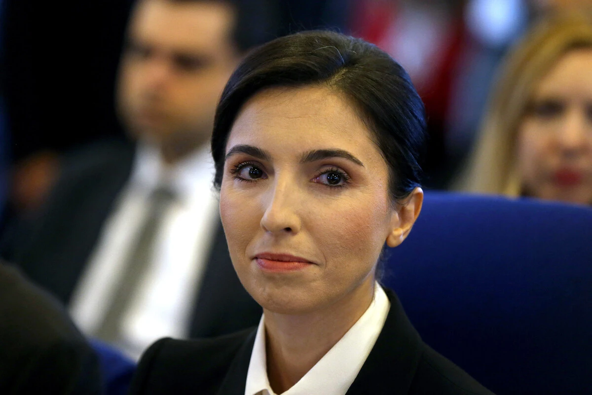 Le gouverneur de la Banque centrale turque, Hafize Gaye Erkan, assiste à la Commission de la planification et du budget de la Grande Assemblée nationale turque (GNAT) à Ankara, le 03 octobre 2023. (Photo Adem Altan AFP)
