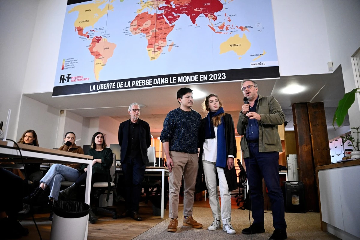 RSF: baisse du nombre de journalistes tués en 2023, malgré l'hécatombe au Proche-Orient