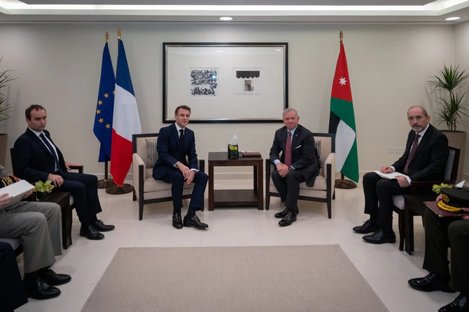 Pour le roi de Jordanie, qui a rencontré Macron, il faut instaurer un cessez-le-feu immédiat à Gaza