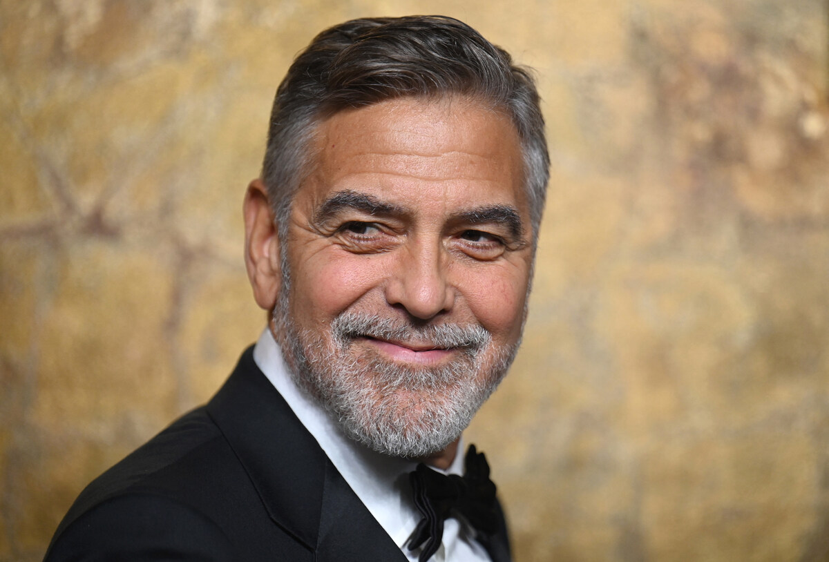 George Clooney, invité surprise des voeux de Brignoles dans le sud de la France