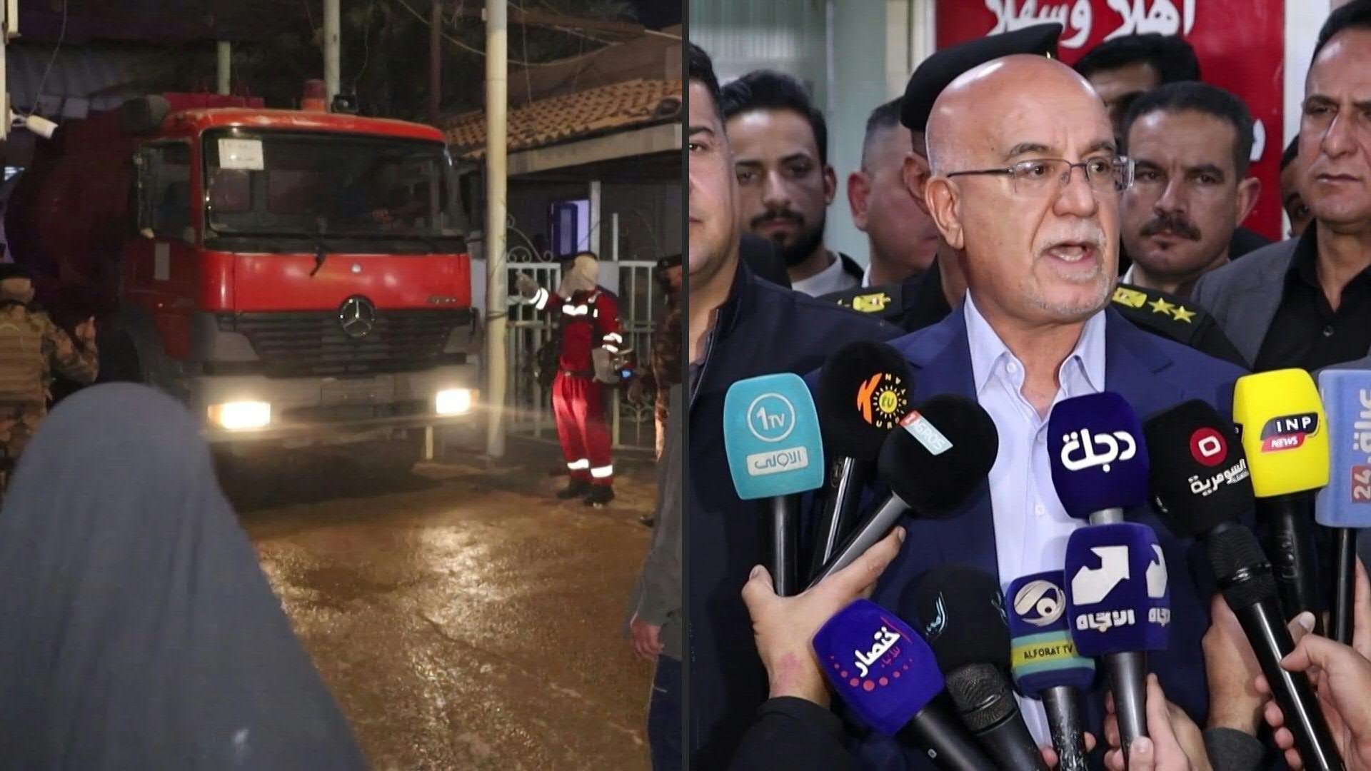 Irak: Quatre enfants meurent dans l'incendie d'une maternité