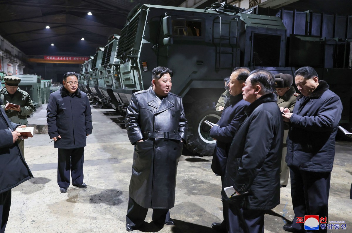 Kim Jong Un n'hésitera pas à «anéantir» la Corée du Sud, rapporte KCNA