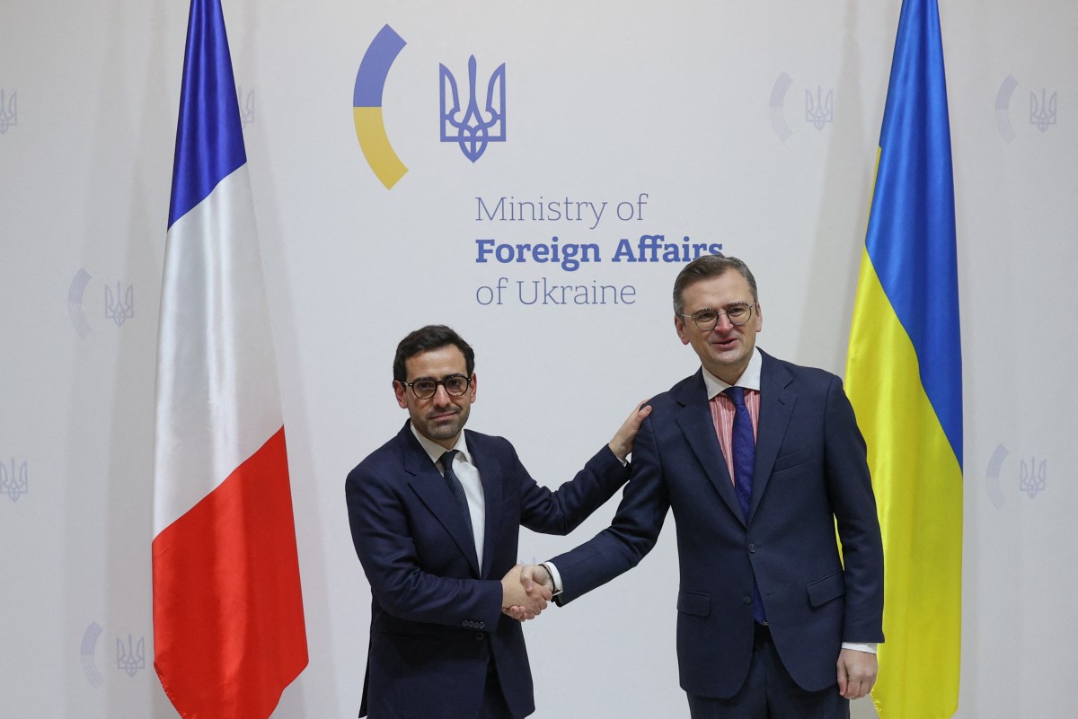 L'Ukraine, «priorité de la France» malgré la crise au Proche-Orient