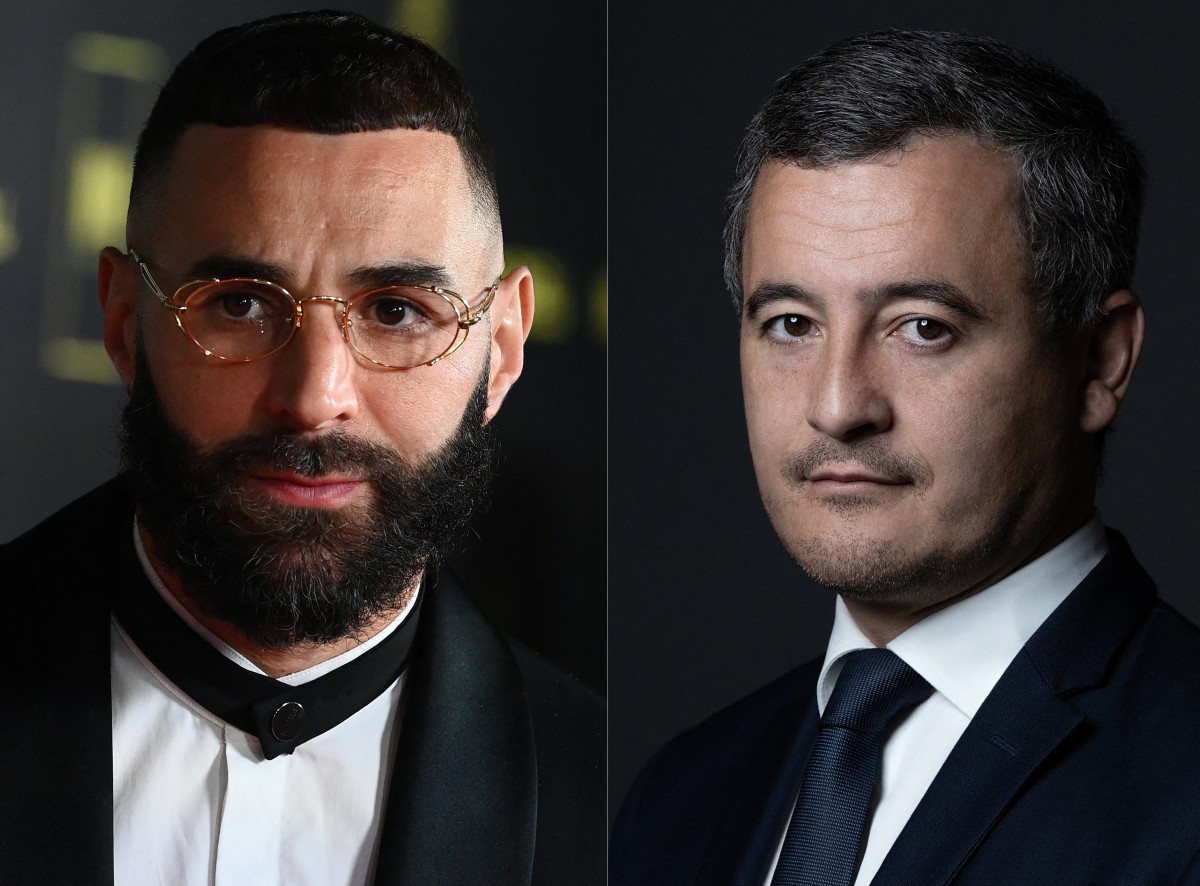 Benzema porte plainte contre le ministre français de l'Intérieur