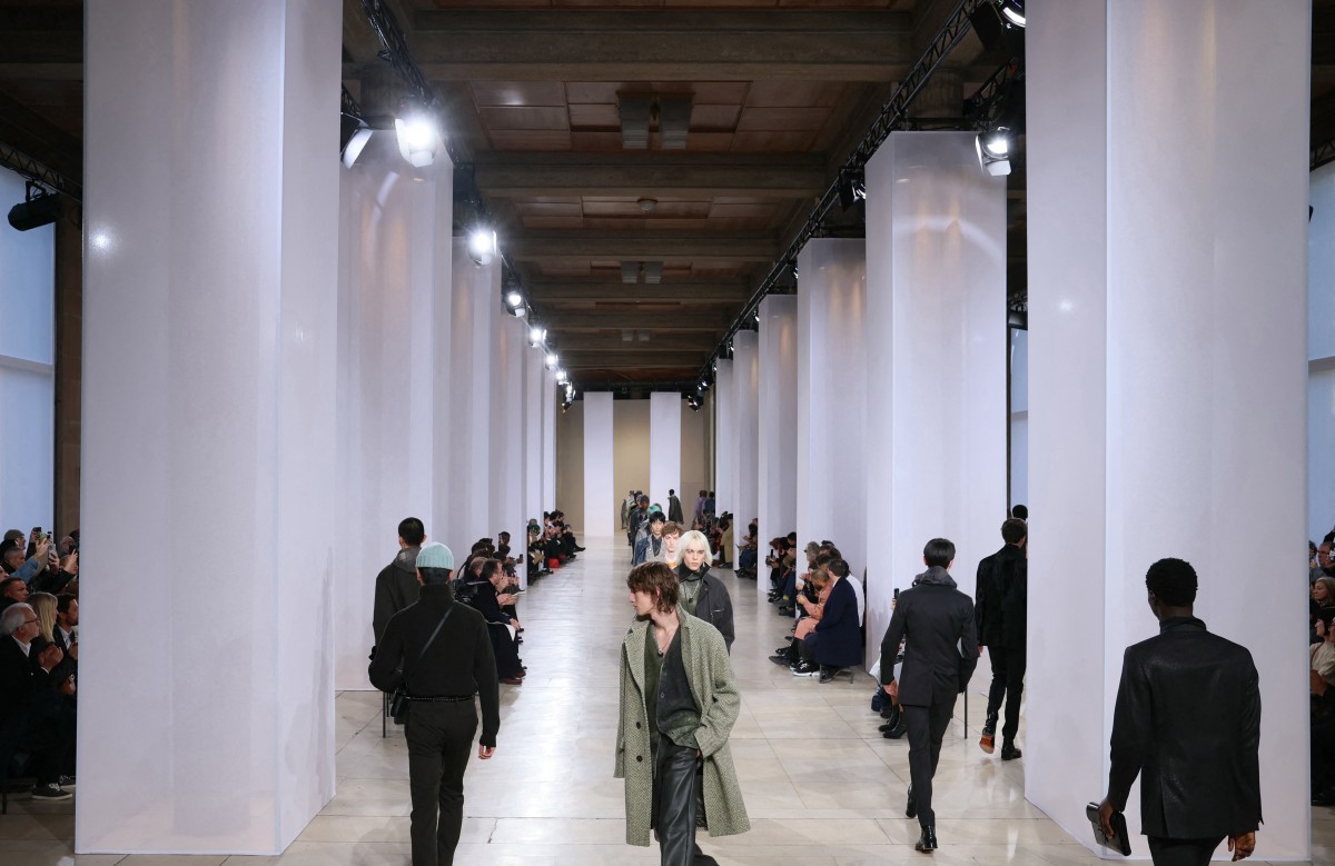 Hermès, sobriété esthétique pour l'homme hivernal