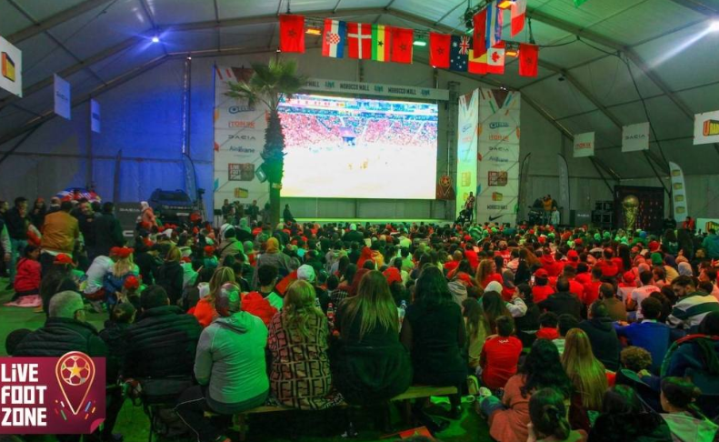 CAN 2023: Un village d’animation aménagé au Morocco Mall par Live Foot Zone