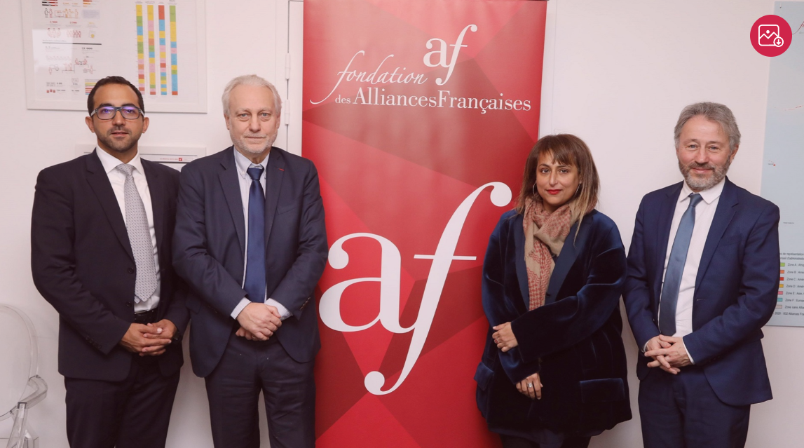 Signature d’un mémorandum d'entente entre l'Alliance Française de Sharjah et la Fondation Alliance Française à Paris