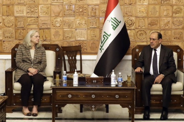 Irak: L'ambassadrice américaine rencontre l'ex-Premier ministre Maliki