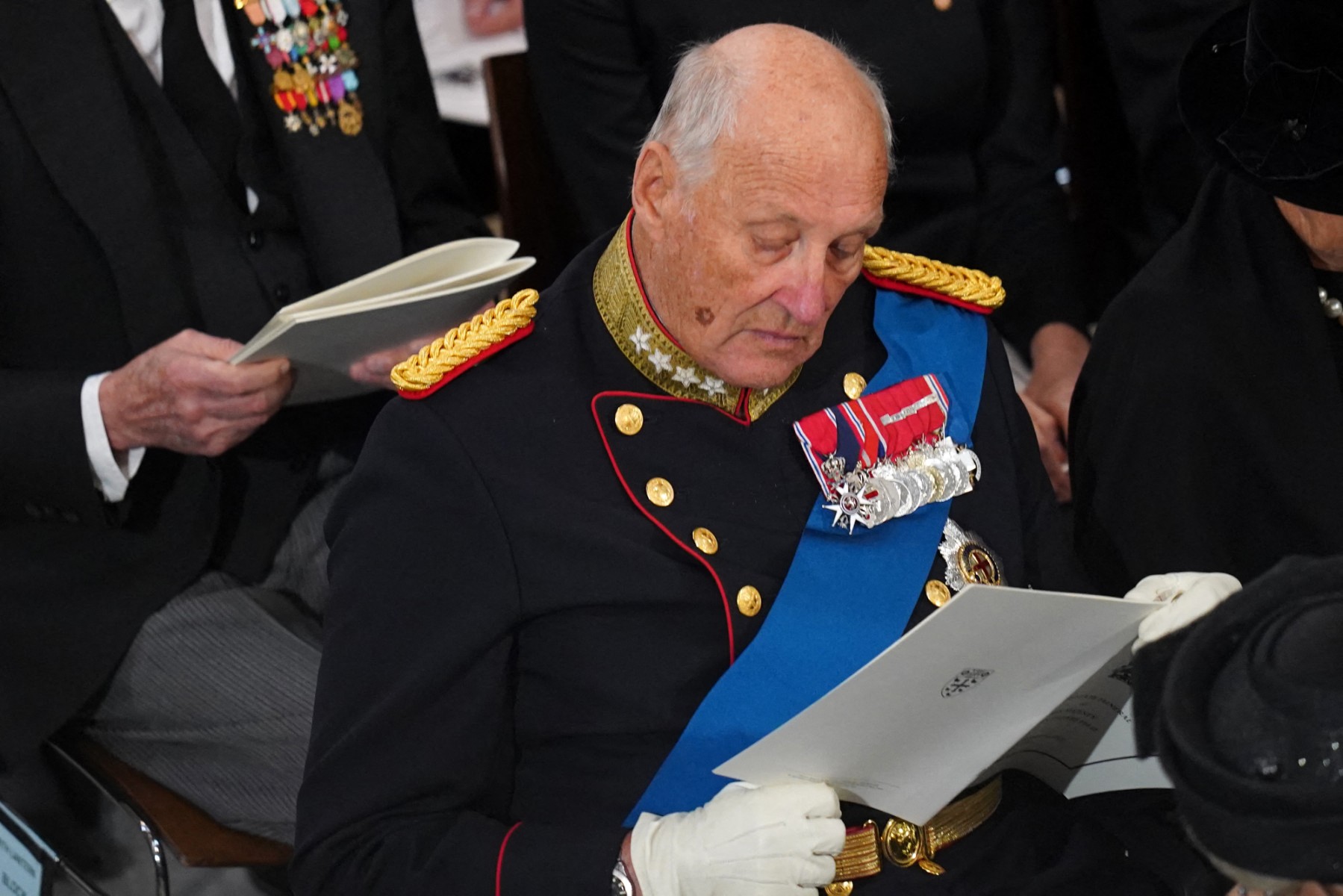 Norvège: Le roi Harald, 86 ans, en arrêt maladie