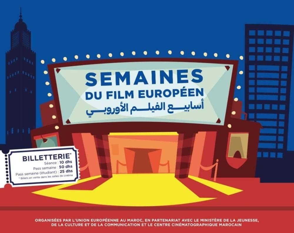 Semaines du film européen au Maroc: 8 longs métrages et une sélection de courts métrages à l'affiche