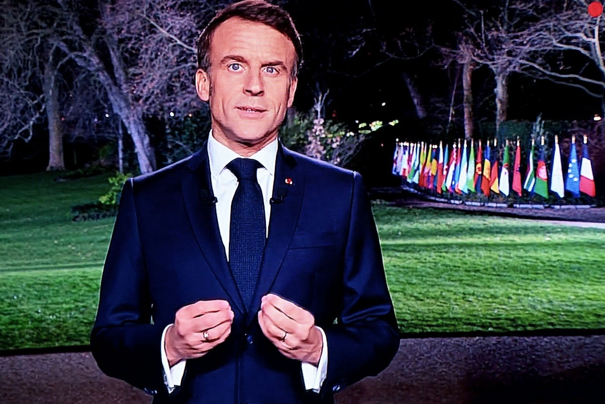 Macron promet de faire de 2024 une «année de détermination»