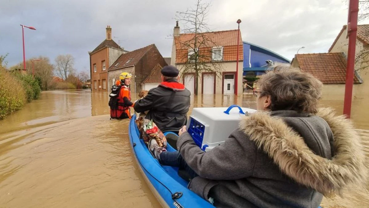 Inondations dans le Pas-de-Calais: Plusieurs centaines de personnes manifestent leur «ras-le-bol»
