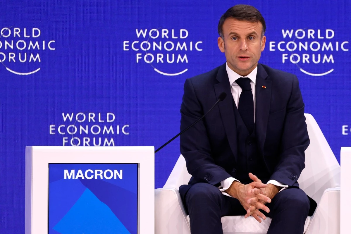 A Davos, Macron appelle l'Europe à s'armer en 2024 face à «l'accélération» du monde