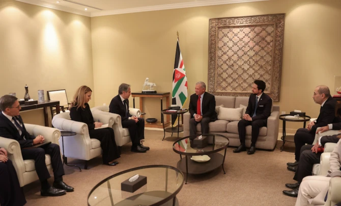 Gaza: Abdallah II de Jordanie appelle à des pressions américaines sur Israël pour un cessez-le-feu