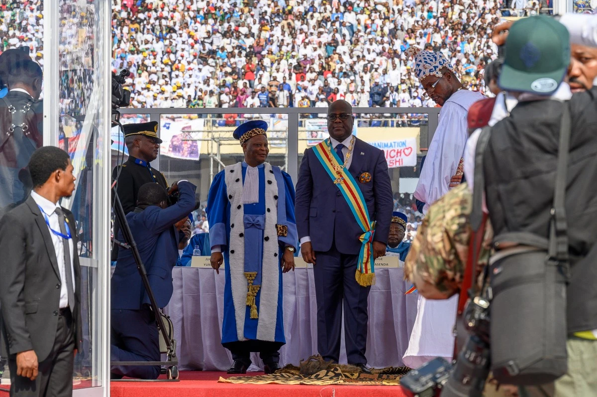 RDC: Largement réélu, Félix Tshisekedi investi pour un second mandat