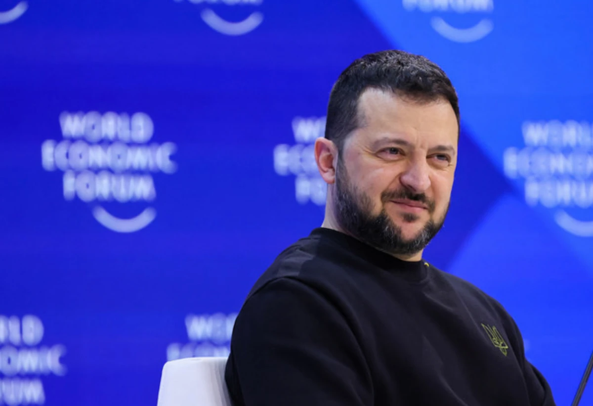 Poutine est un «prédateur» qui ne se satisfera pas d'un conflit «gelé», avertit Zelensky à Davos