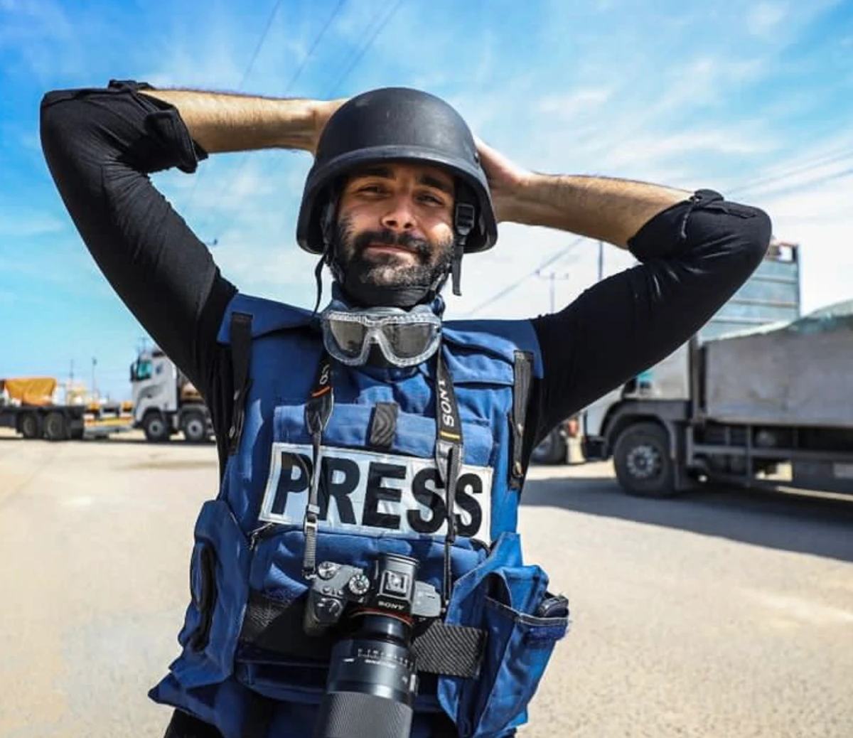 Le journaliste Motaz Azaiza annonce son évacuation de Gaza