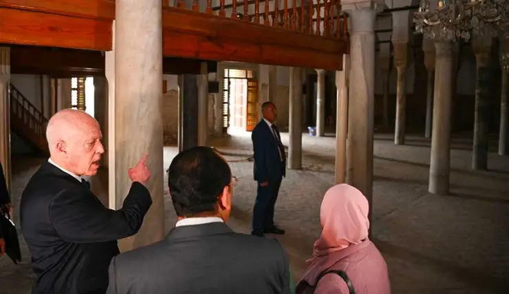Saïed ordonne la restauration immédiate de la mosquée de La Kasbah