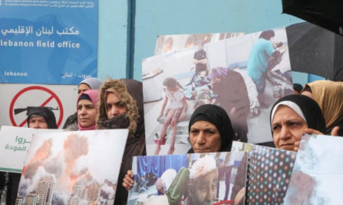 Les réfugiés palestiniens au Liban protestent contre l’arrêt du financement de l'UNRWA