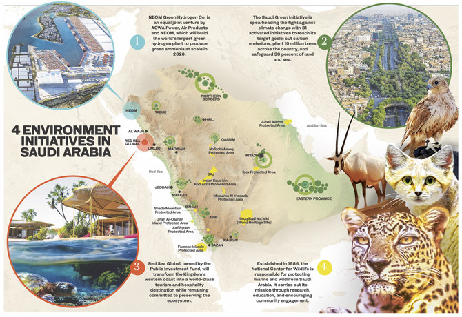 Comment l'Arabie saoudite utilise la conservation de la faune et de la flore et la transition verte pour préserver ses écosystèmes