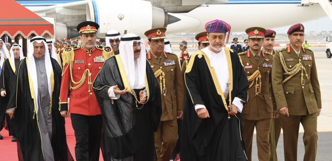 L'émir du Koweït en visite d'État à Oman