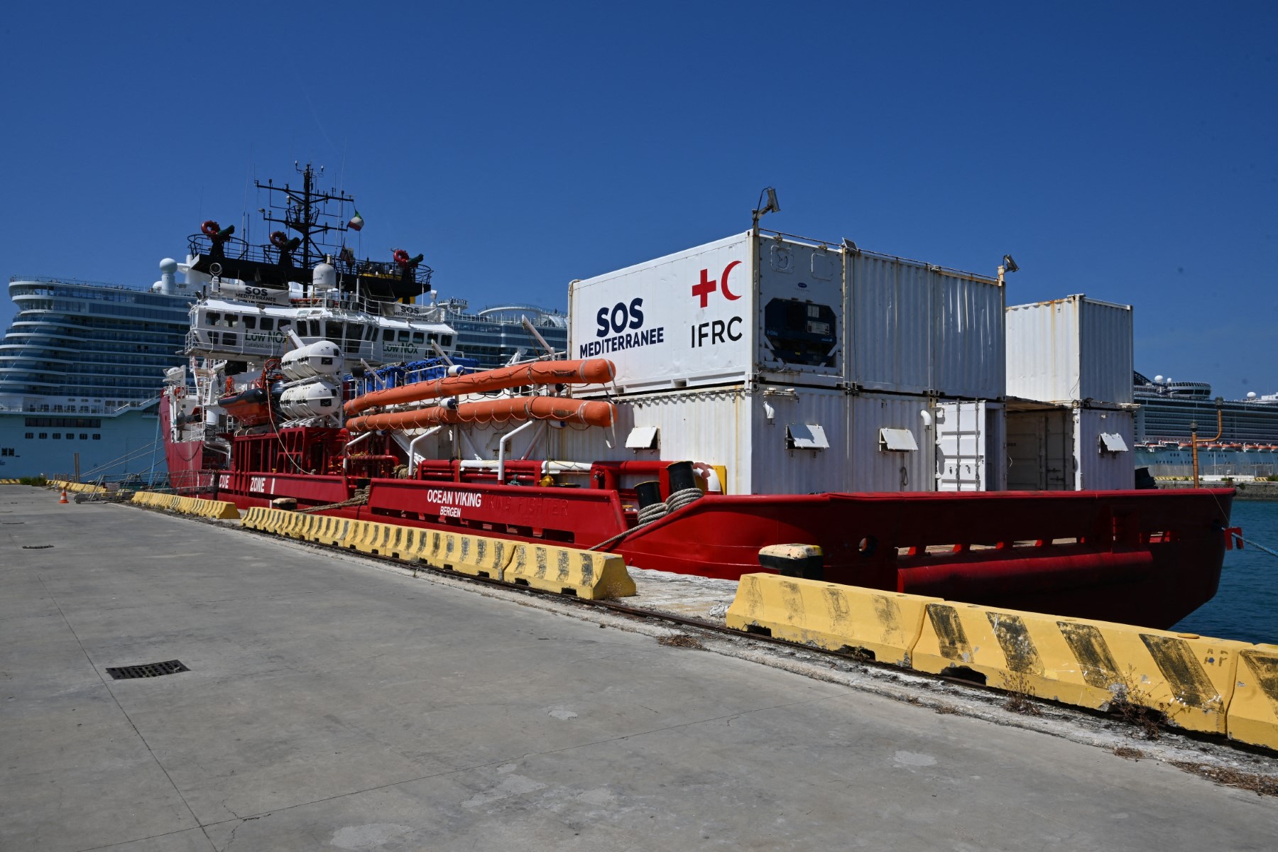 SOS Méditerranée proteste contre une nouvelle détention de l'Ocean Viking en Italie