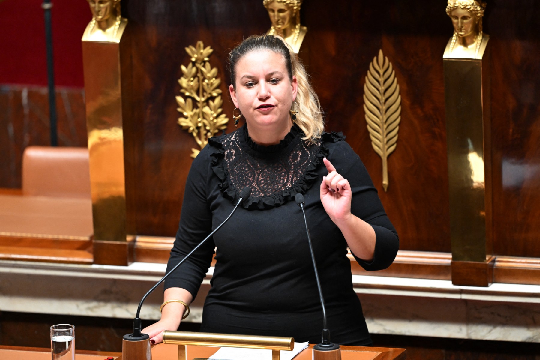 Panot (LFI) tacle un gouvernement de «millionnaires»
