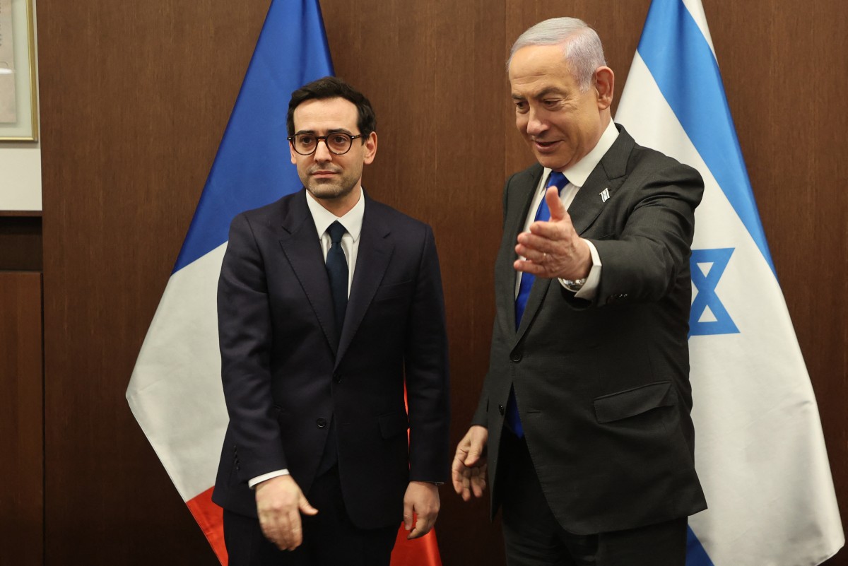 «Les violences des colons doivent cesser», dit le chef de la diplomatie française en Israël