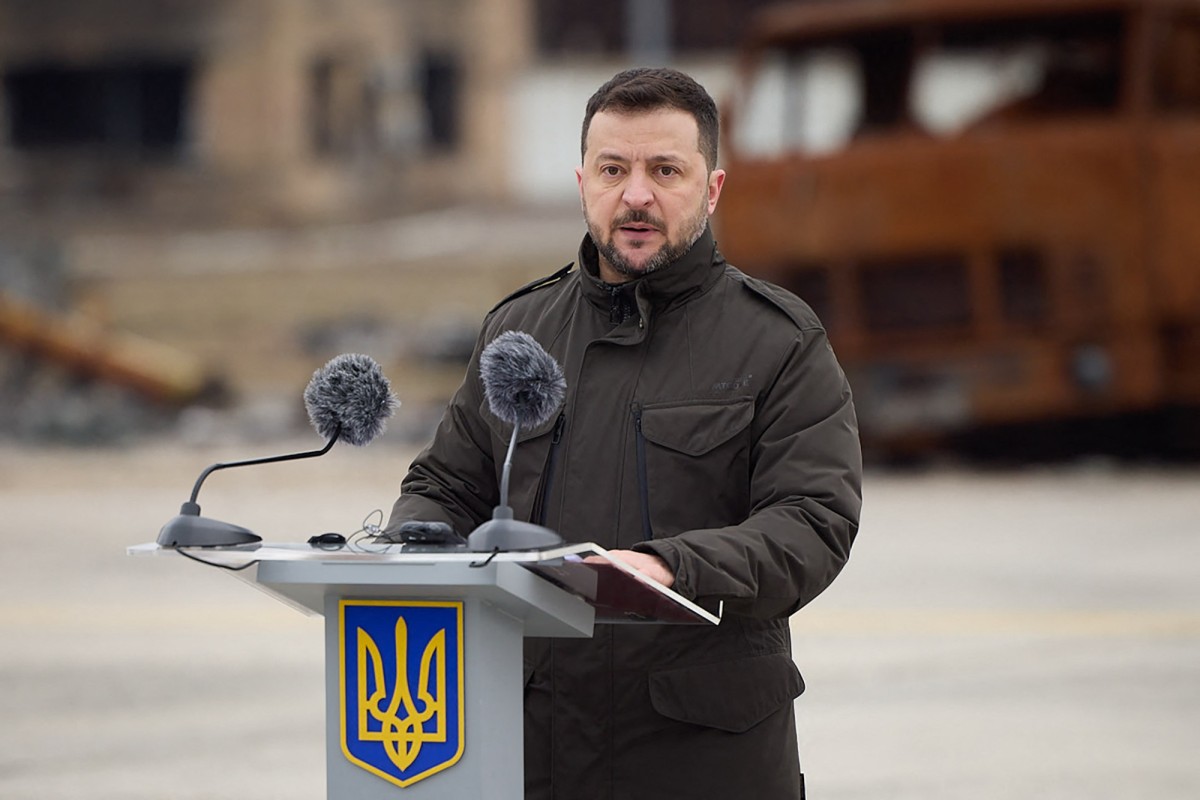 A l'aube d'une 3e année de guerre, Zelensky proclame que l'Ukraine «vaincra» la Russie