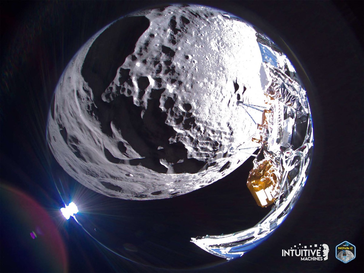 La sonde américaine Odysseus envoie ses premières images du sud de la Lune
