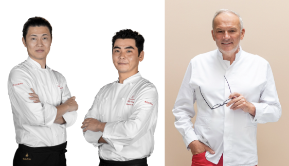 Un rendez-vous culinaire inédit: TakaHisa et Christian Le Squer fusionnent les saveurs à Dubai