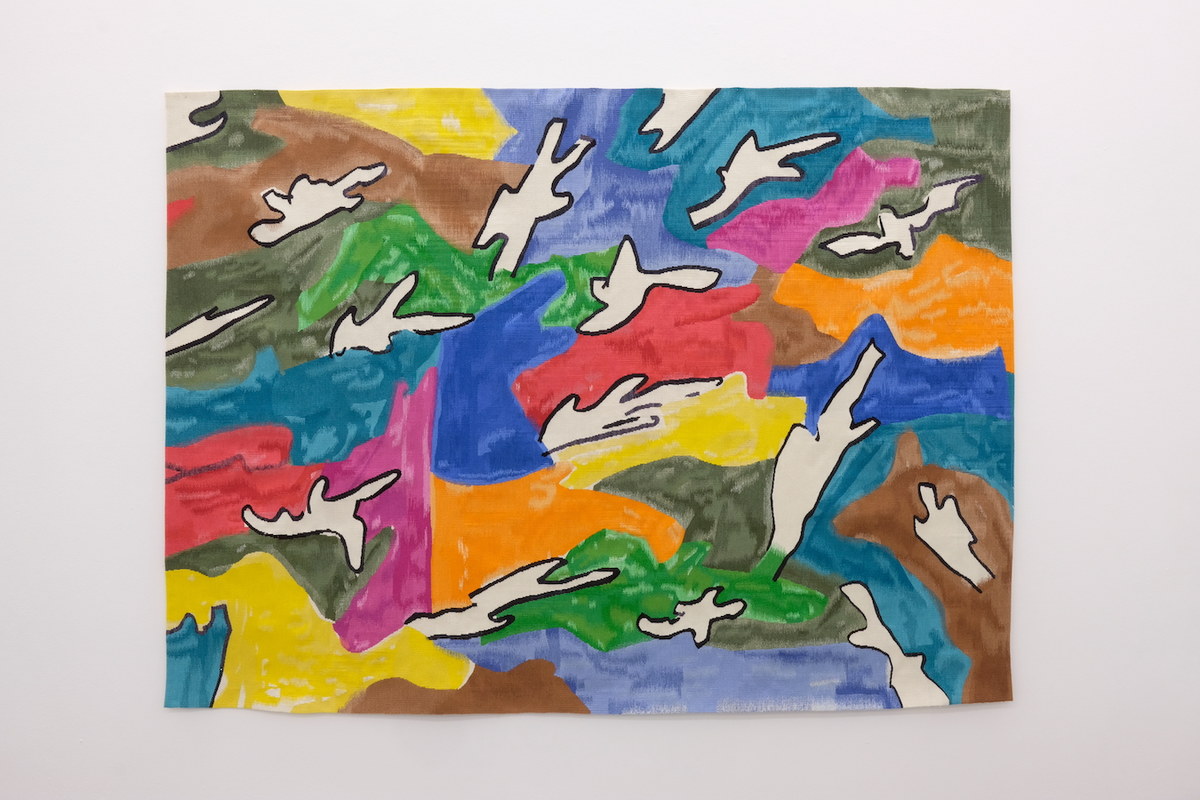 Etel Adnan, La Ronde des Oiseaux, 2019. (Photo Fournie)