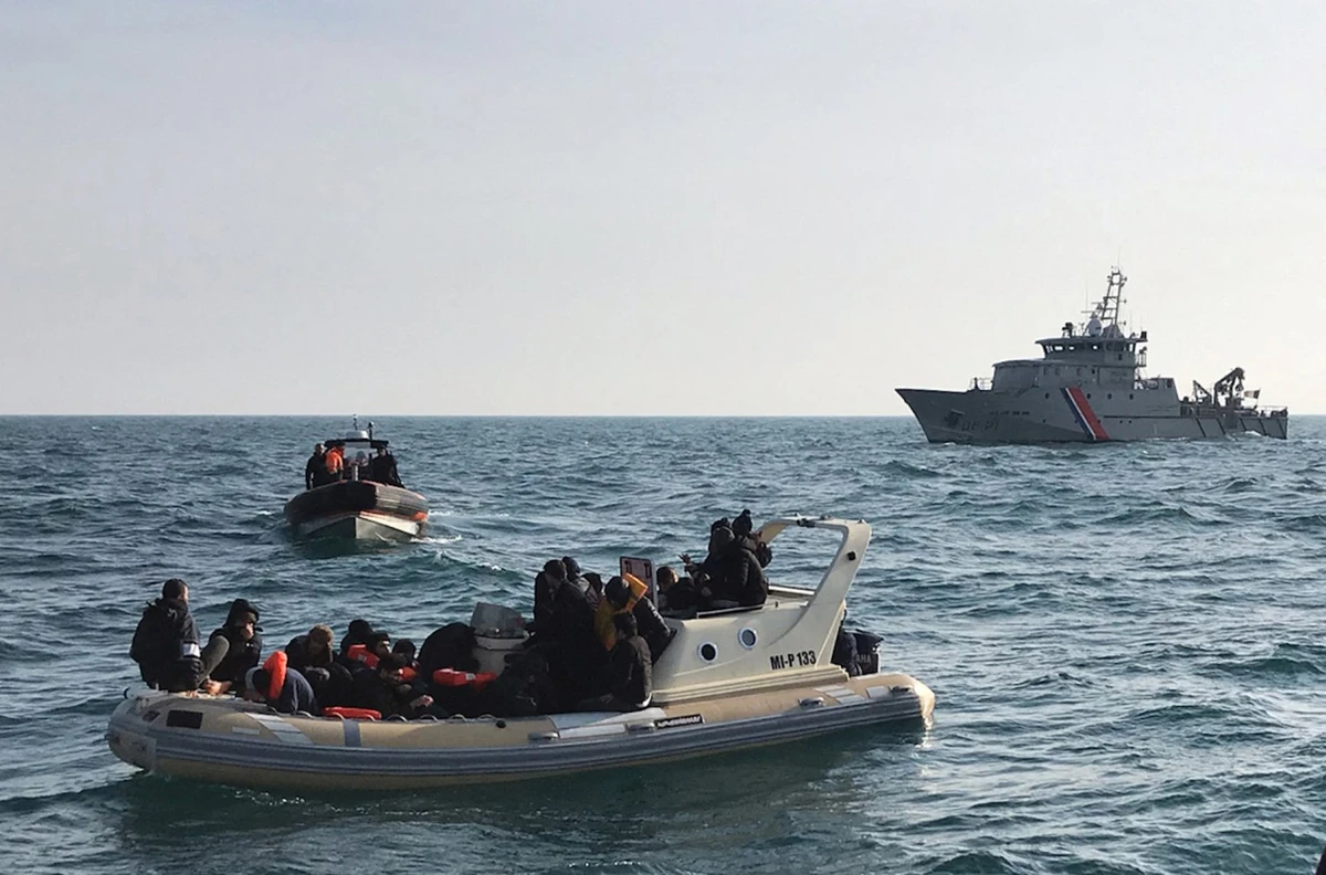 Moins de migrants candidats à la traversée de la Manche vers l'Angleterre en 2023