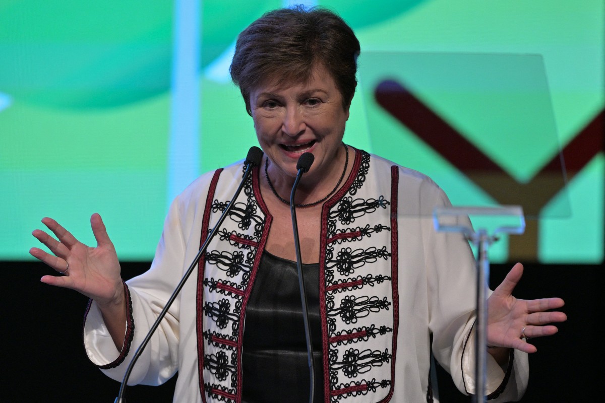 Kristalina Georgieva serait «honorée» de rester à la tête du FMI pour un second mandat