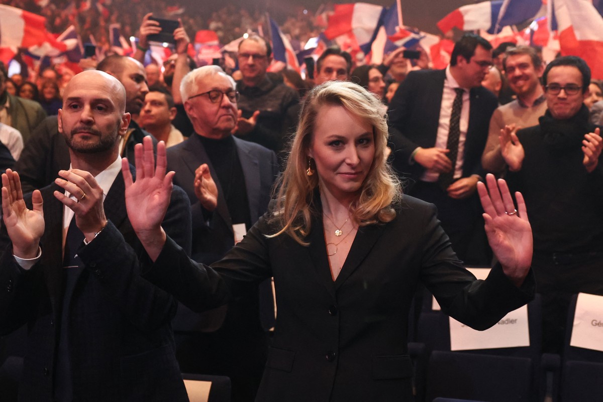 Européennes: Marion Maréchal lance son premier grand meeting à Paris