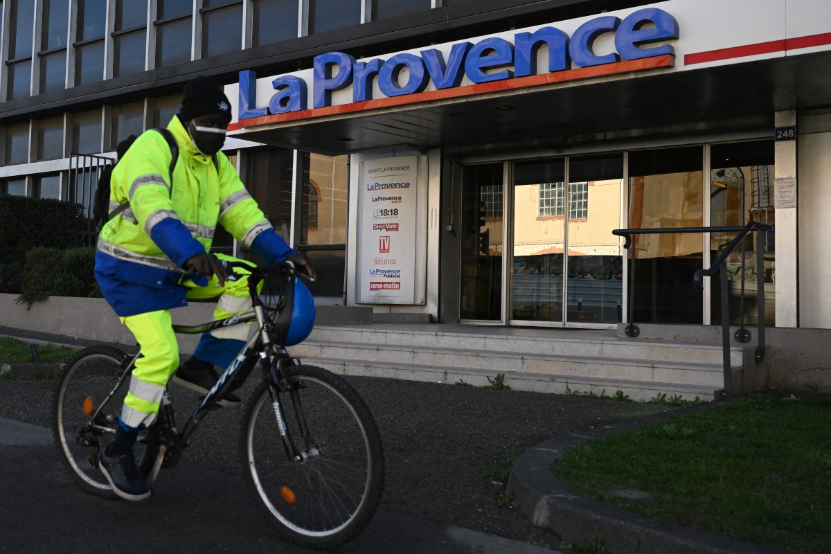 Crise au quotidien La Provence après une Une sur la visite de Macron