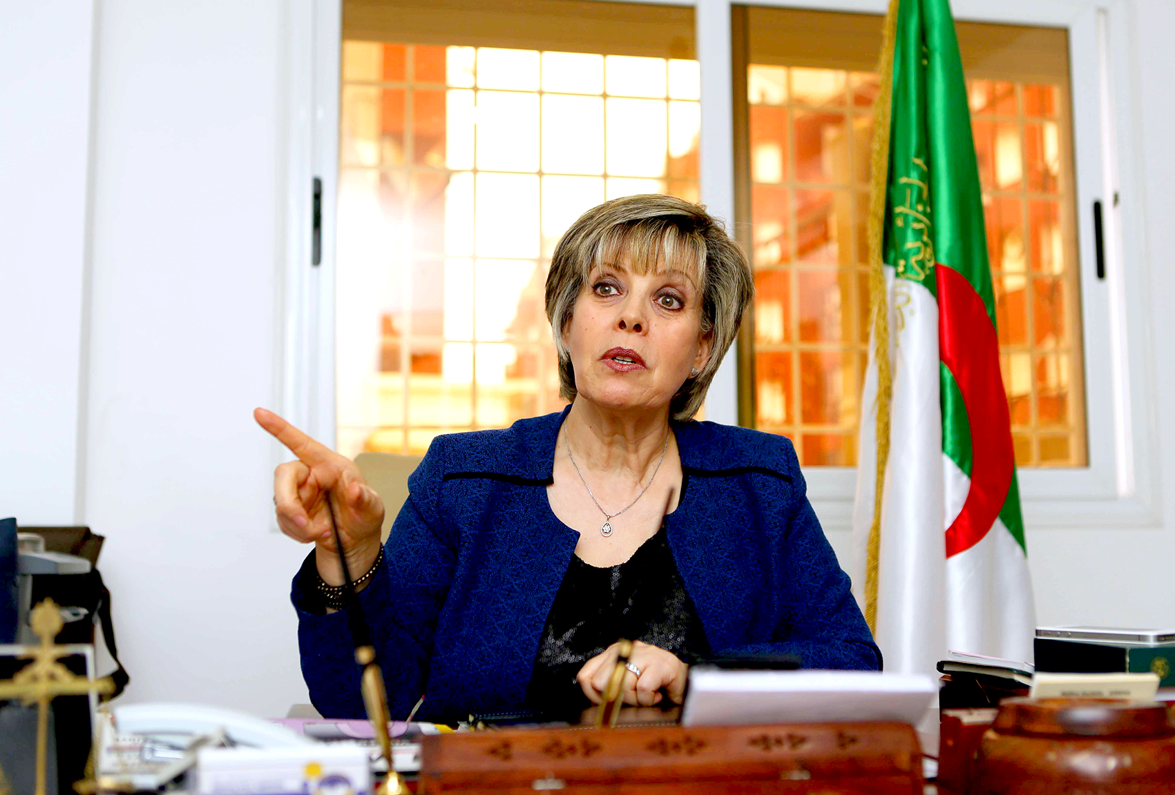 Zoubida Assoul. Présidente de l’Union pour le changement et le progrès : «Je ne compte pas faire de la figuration à la présidentielle»