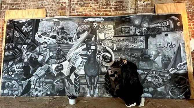 L’artiste originaire de Gaza, Malak Mattar, évoque son œuvre Last Breath