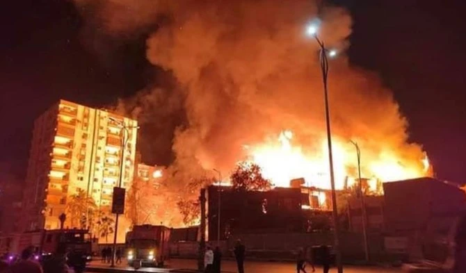 Egypte: un incendie ravage un des plus anciens studios de cinéma dans le monde arabe