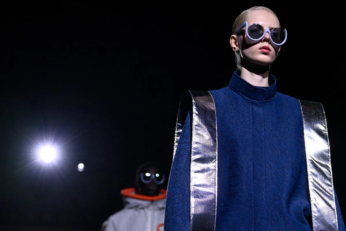 Fashion Week: une plongée aqua-spatiale chez Pierre Cardin