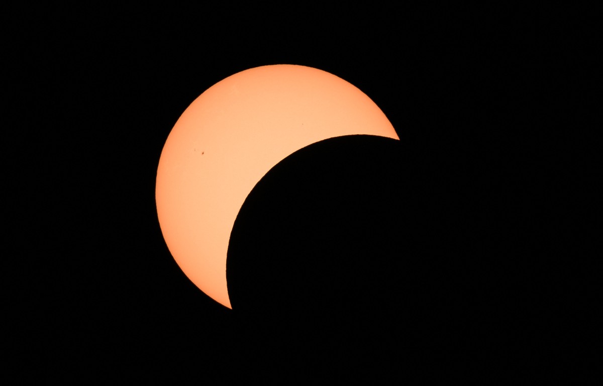 Une éclipse totale traverse le nord du continent américain