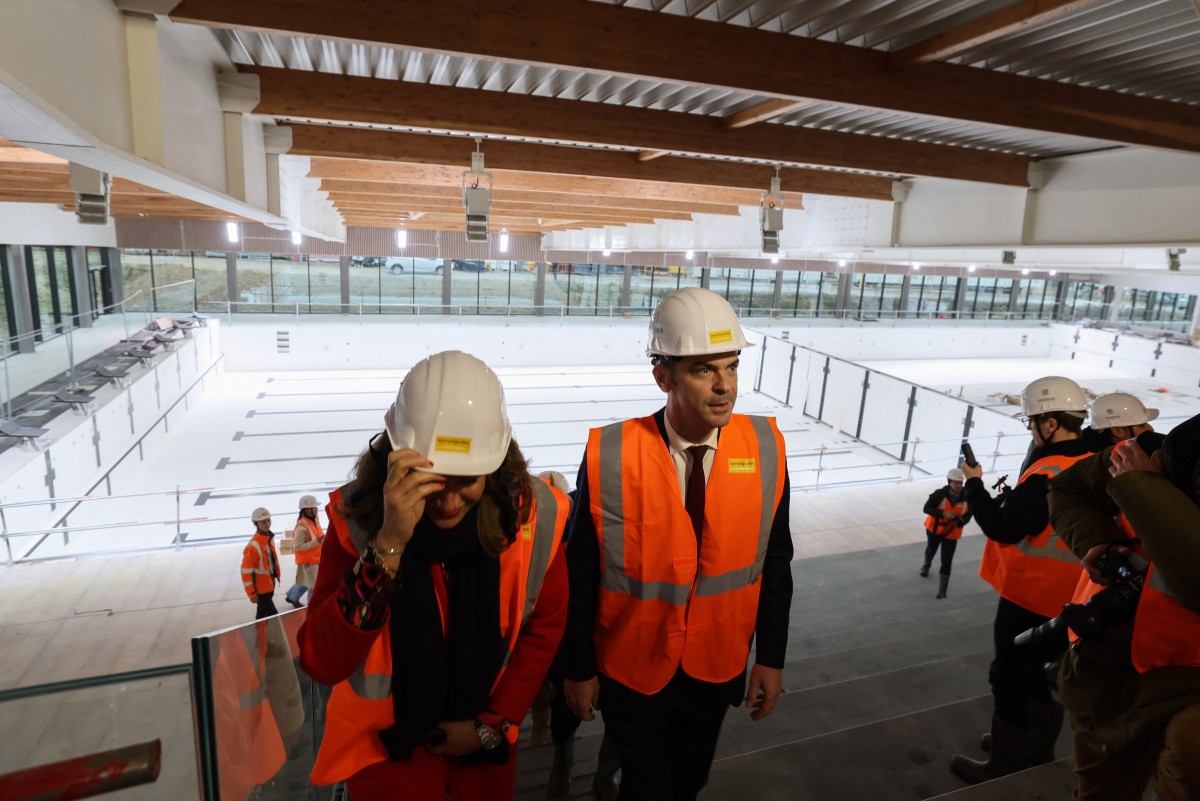 JO-2024: la naissance mouvementée du centre aquatique olympique