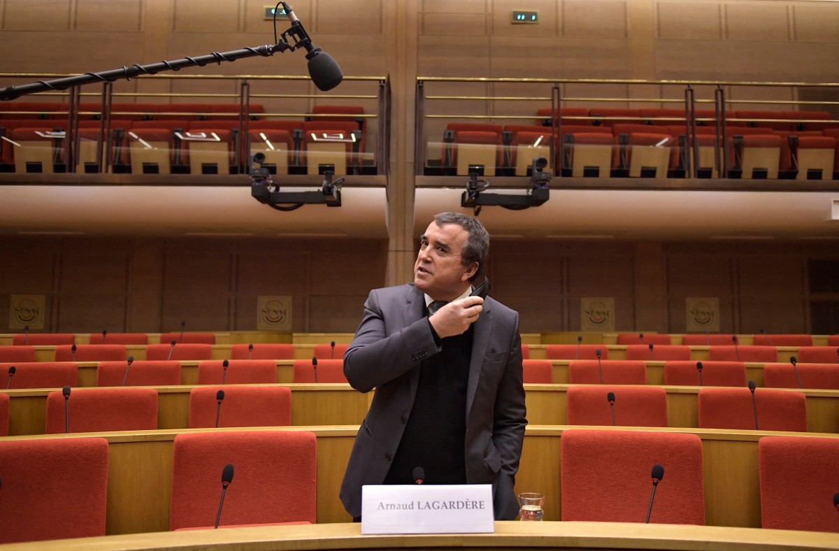 Arnaud Lagardère, héritier déchu d'un empire français